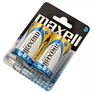 Pilas Lr20 D Maxell Lr20-b2 Gd 1.5v Blister 2 Unidades...