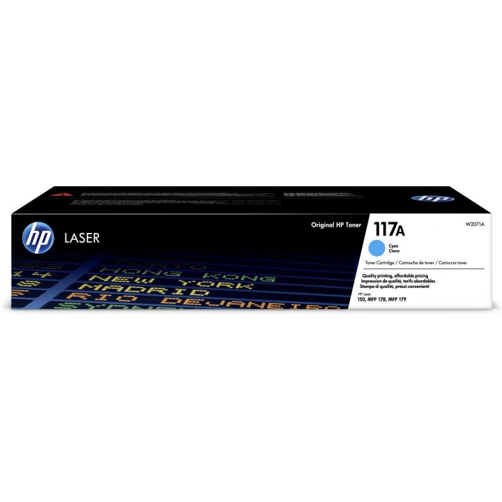 Toner Hp Laserjet Hp 117a Cyan (w2071a)