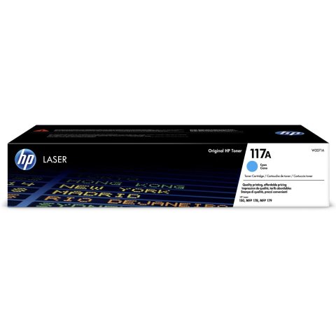 Toner Hp Laserjet Hp 117a Cyan (w2071a)