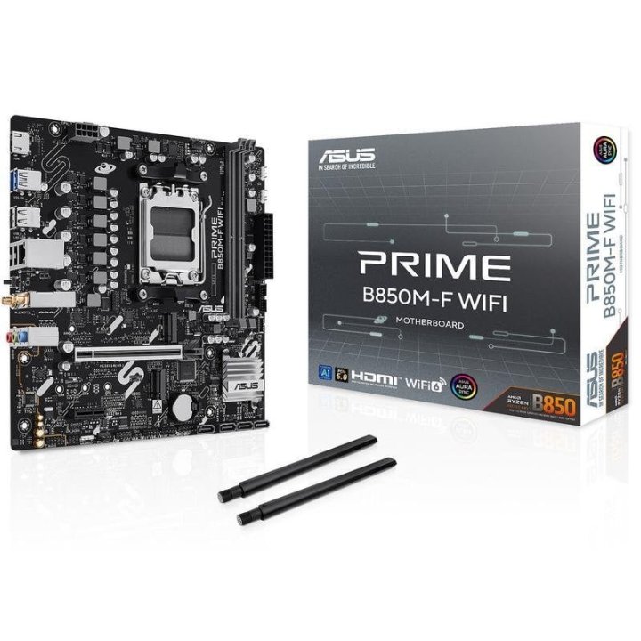 Pb Asus Prime Prime B850m-f Wifi Skt Am5 Atx 2xddr5 Displayport Hdmi Usb