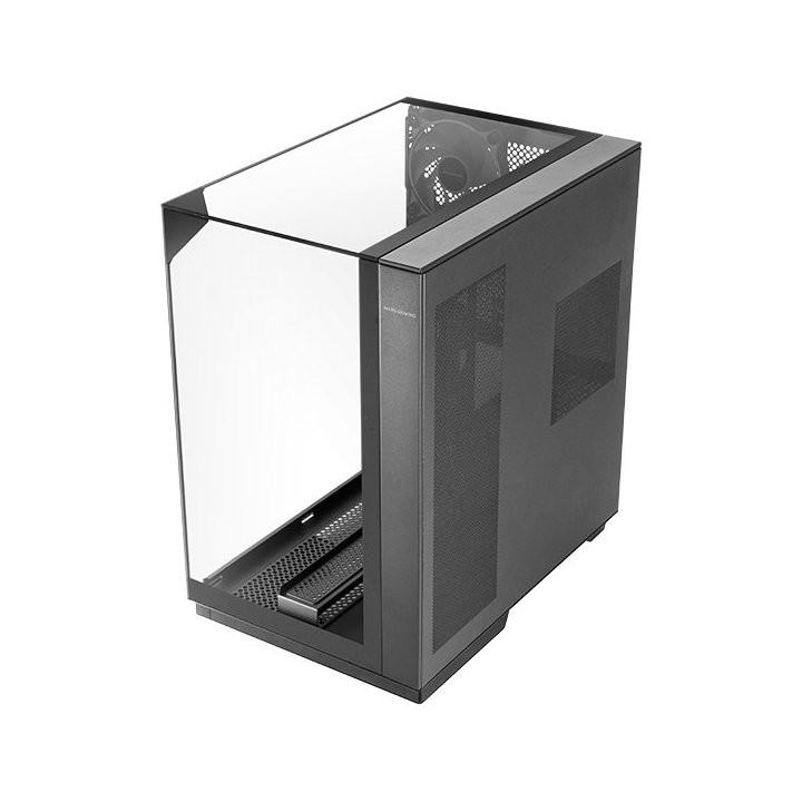 (km0) Caja Atx Semitorre Gaming Mars Gaming Mc3gf Triple Cristal Templado Argb Gpu 383mm 1x3.5 3x2.5 Negro Cash30