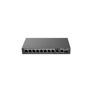 Switch Gestionable L2 Ruijie Rg-es210gs-p 10xrj45 Gb 1x Sfp Ge 8xpoe 120w Gestion En La Nube