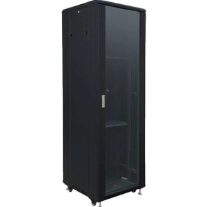 Armario De Suelo 19" 42u 60x100 Puerta De Cristal Trasera...