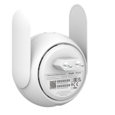 Punto De Acceso Interior Mesh Wifi 5 Ruijie Rg-ew1200r 867mbps 5ghz 
