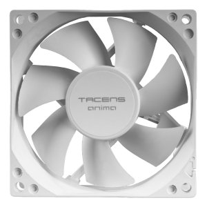 Ventilador Interno Tacens Anima Af8x2w 8x8 Bajo Ruido 12db, Fluxus Bearing Pack 2 Blanco 2