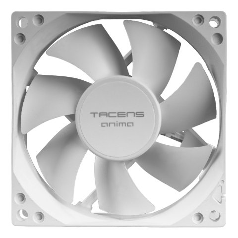 Ventilador Interno Tacens Anima Af8x2w 8x8 Bajo Ruido 12db, Fluxus Bearing Pack 2 Blanco