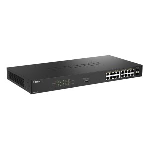 Switch No Gestionable D-link Dgs-1018p e 16p Giga Poe+(240w)+2p Sfp 2