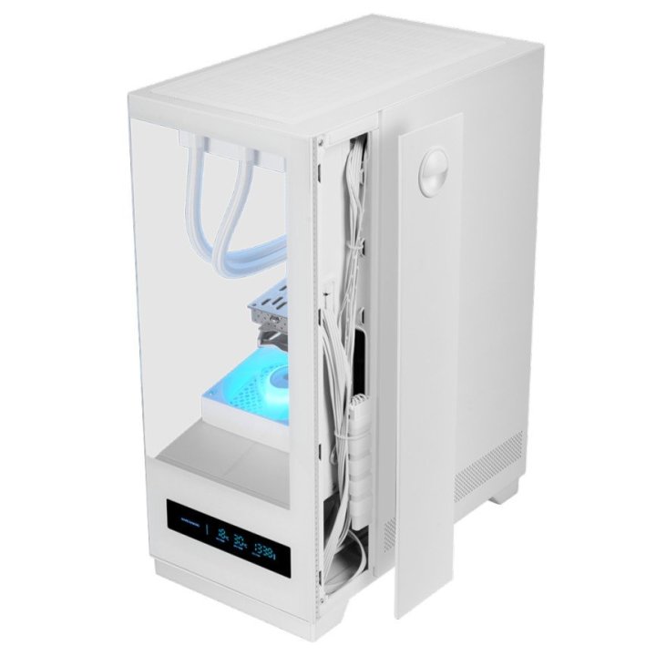 Caja Atx Mars Gaming Mcpulsarw Doble Cristal...