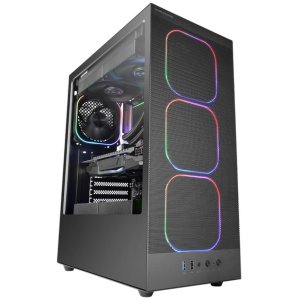 Caja Atx Semitorre Mars Gaming Mcnebula Lateral Cristal...