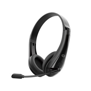 Headset Conceptronic Polona06b3t Jack 3.5mm 1.8m Color Negro
