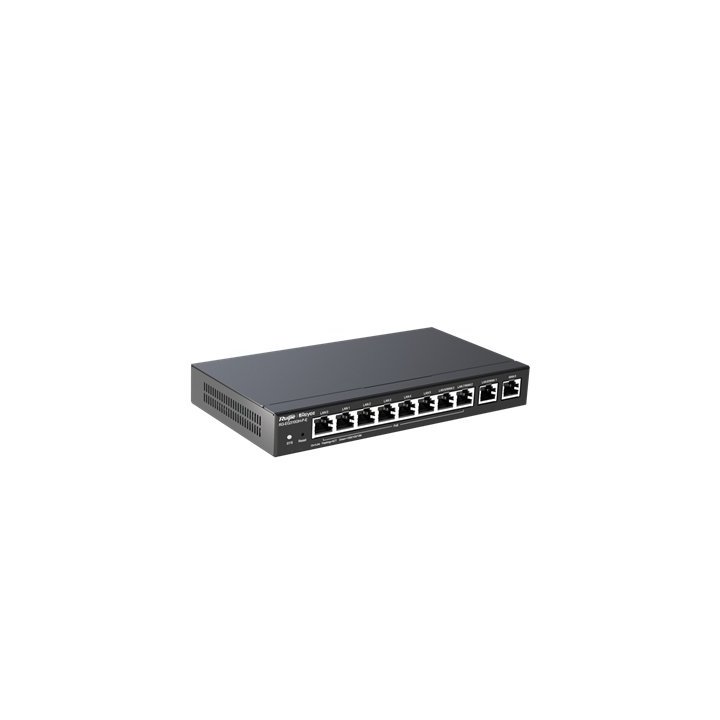 Router Vpn Poe Ruijie Rg-eg310gh-p-e 10xgb 4 Wan Balanceo De Cargas Portal En La Nube Poe 110w