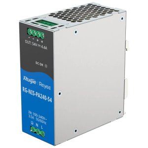 Fuente De Alimentacion Ruijie Rg-nis-pa240-54 Para Switches Industriales 240w 54v Dc