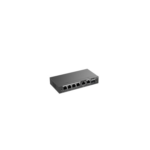 Switch Gestionable L2 Ruijie Rg-es206gs-p 7p 6xrj45 Gb 1xsfp Ge 4xpoe 54w Gestion En La Nube