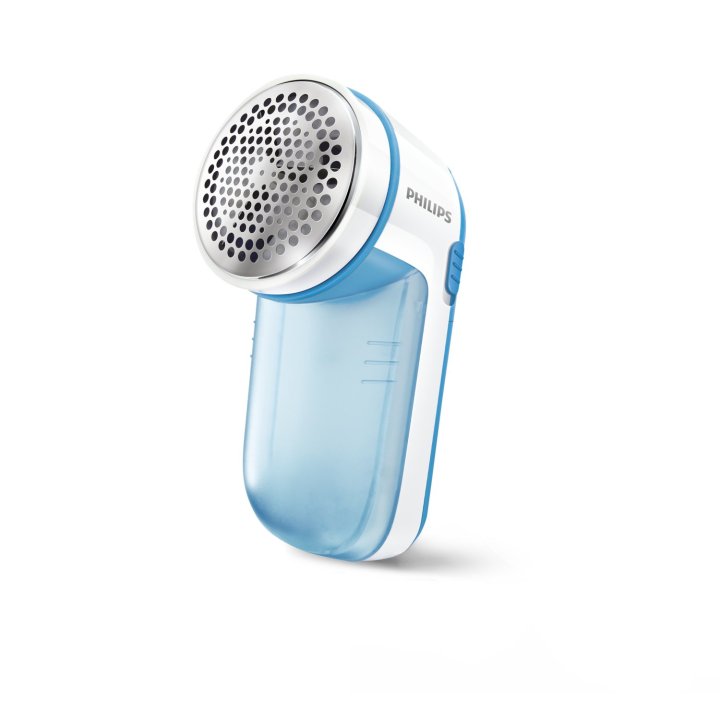 Quitapelusas Electrico Philips Gc026 00 Ajuste De Altura Y Deposito Color Azul
