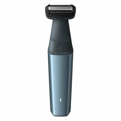 Afeitadora Corporal Philips Serie 3 Bg3027 05 Impermeable Inalambrica Recortador Ajustable Recargable Negro Azul