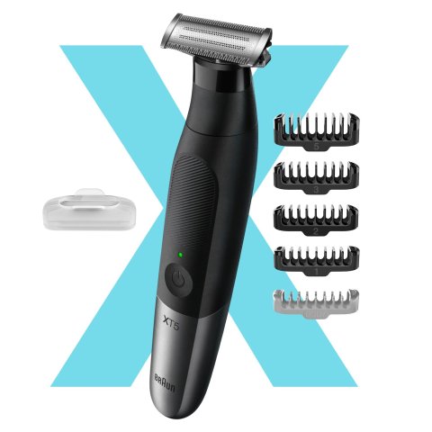 Afeitadora Braun Xt-5100 Para Cara Y Cuerpo 5 Peines Recargable Bolsa