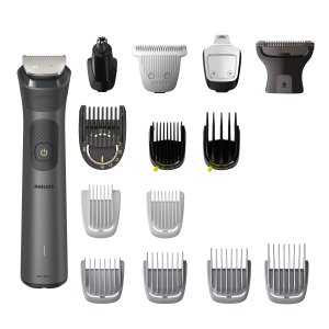 Cortapelos Philips Mg7940 15 Para Cabello, Barba Y Cuerpo 13 Peines Recargable