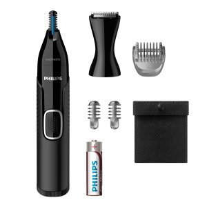 Cortapelo Nasal - Oreja -cejas Philps Nt5650 16 Impermeable Cabezal Perfilador