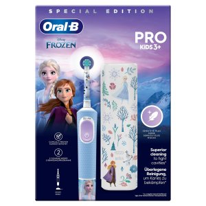 Cepillo Dental Electrico Braun Oral-b Vitality Pro3+ Kids Frozen + Funda De Viaje 2