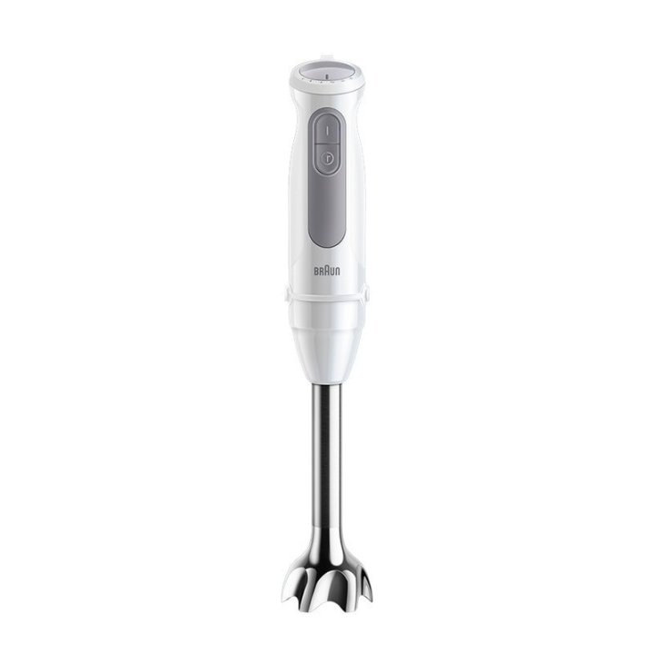 Batidora De Mano Braun Mq50001m 1000w 21 Velocidades Accesorio Vaso Medidor 600ml Blanco