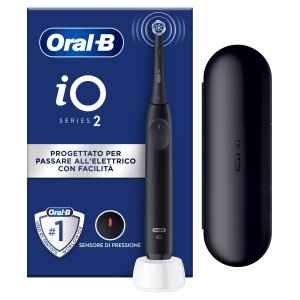 Cepillo Dental Electrico Oral-b Io Series 2 Sensor De Presion 3 Velocidades Estuche De Viaje Negro