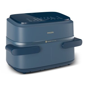 Freidora Por Aire Philips Na156 60 Doble Cesta 7.1l 2450w Tecnologia Rapidair
