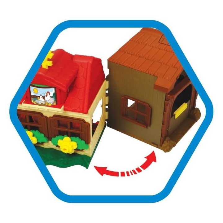 Juguete Dickie Toys Happy Farm Life Tractor...
