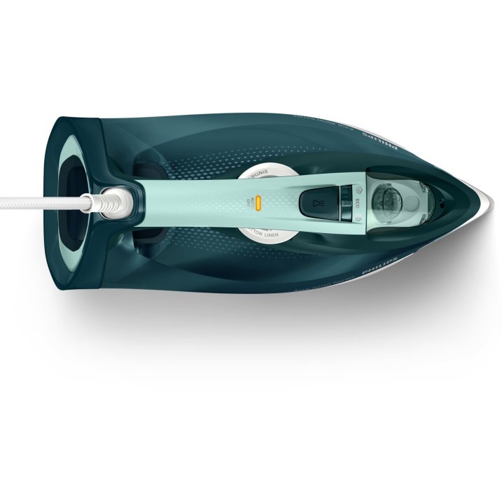 Plancha De Vapor Philips Dst7031 70 Suela Antiadherente 250 G min Vapor 2800w 300ml Verde Menta