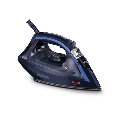Plancha De Vapor Tefal Fv1713 Suela Antiadherente 24 G min Vapor 2000w Color Azul