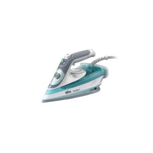 Plancha De Vapor Braun Si5017gr Suela Superceramic 190 G min Vapor 2700w 300ml Color Turquesa