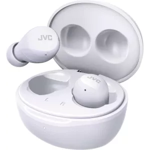Auricular Intrauditivo Bluetooth Jvc Ha-z66t-w-e Bateria 7.5h Ipx4 Microfono Color Blanco