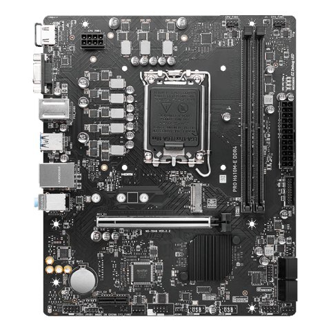 Pb Msi Pro H610m-e M-atx Skt 1700 2xddr4 3200mhz Hdmi Vga Lan 1xm.2