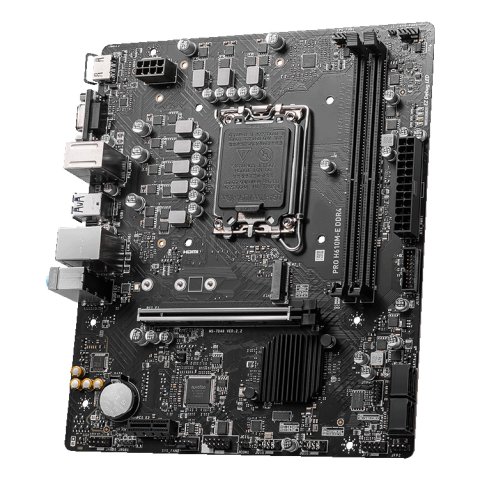 Pb Msi Pro H610m-e M-atx Skt 1700 2xddr4 3200mhz Hdmi Vga Lan 1xm.2