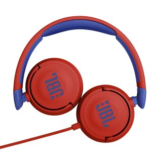 Headset Bluetooth Jbl Jr310-bl rd Bt 5.2 Ligeros Pleagbles Bateria 30h Color Azul Y Rojo 2