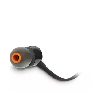 Auricular Intrauditivo Jbl Tune T160 White Microfono Jack 3.5mm Sonido Pure Bass Color Negro 2