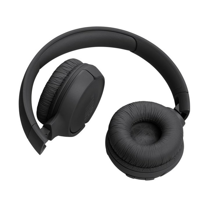 Headset Bluetooth Jbl Tune 520bt Bk Ligeros Plegables Bateria 57h Color Negro