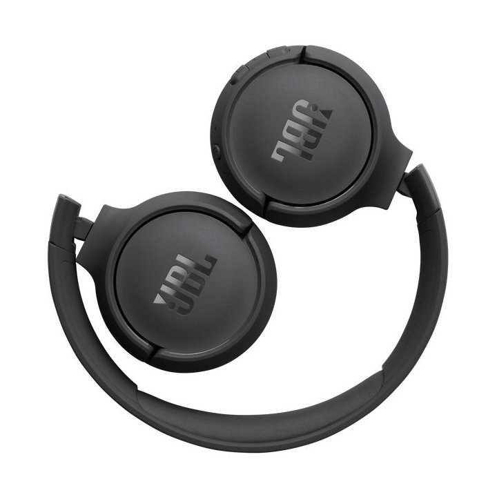 Headset Bluetooth Jbl Tune 520bt Bk Ligeros Plegables Bateria 57h Color Negro