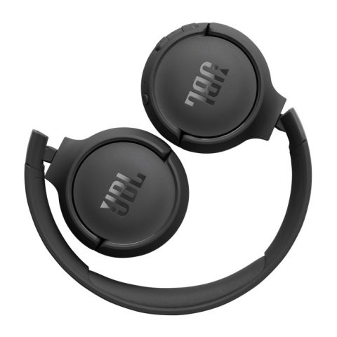 Headset Bluetooth Jbl Tune 520bt Bk Ligeros Plegables Bateria 57h Color Negro