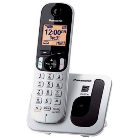 Telefono Inalambrico Dect Panasonic Kx-tgc210sps Pantalla Lcd Manos Libres Plata