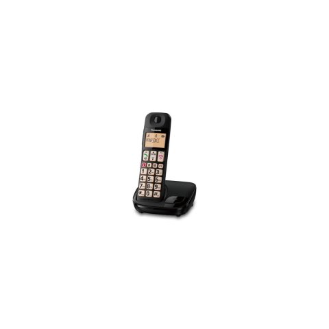 Telefono Inalambrico Dect Panasonic Kx-tge310spb Pantalla Lcd Contestador Automatico Botones Grandescolor Negro