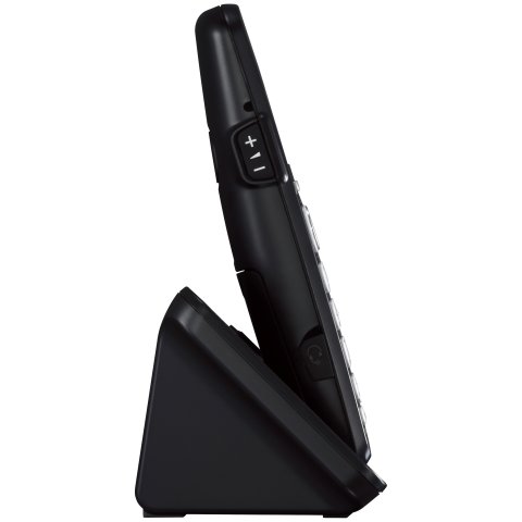 Telefono Inalambrico Dect Panasonic Kx-tge250spb Pantalla Lcd 200 Contactos Botones Grandescolor Negro