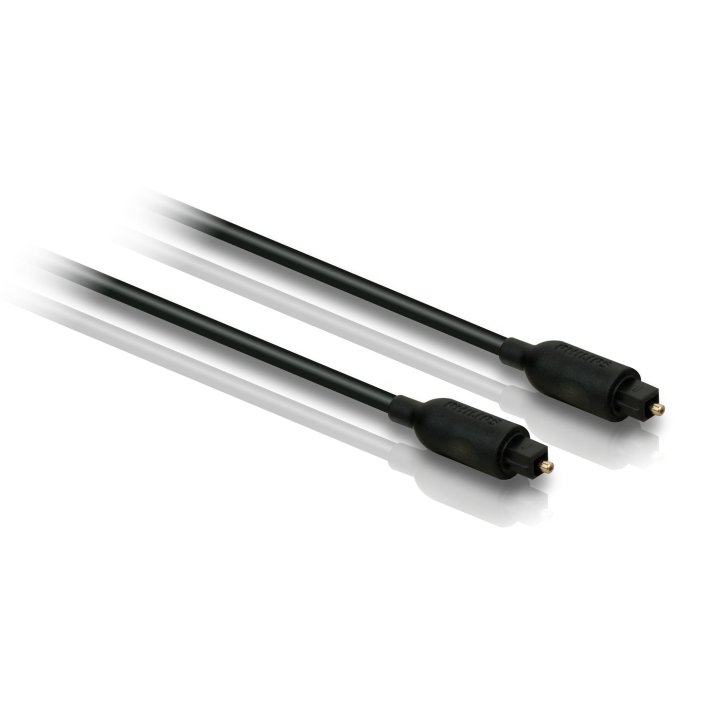 Cable Toslink Philips Swa2302w 10 Optico Digital Audio 1.5m Color Negro