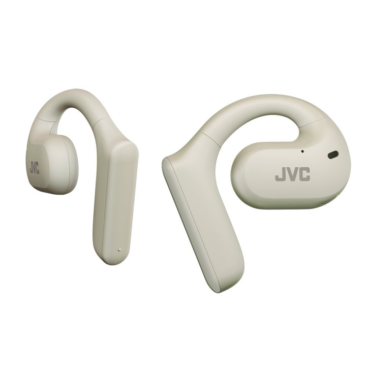 Auricular Deportivo Bluetooth Jvc Ha-np35t-w-u Tws 17h Ipx4 Microfono Escucha El Entorno Blanco