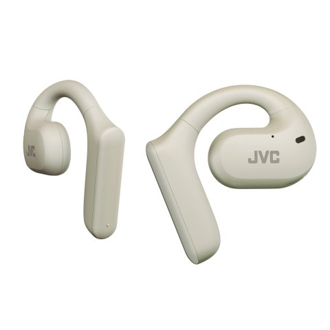 Auricular Deportivo Bluetooth Jvc Ha-np35t-w-u Tws 17h Ipx4 Microfono Escucha El Entorno Blanco
