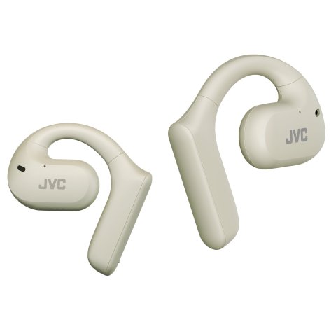 Auricular Deportivo Bluetooth Jvc Ha-np35t-w-u Tws 17h Ipx4 Microfono Escucha El Entorno Blanco