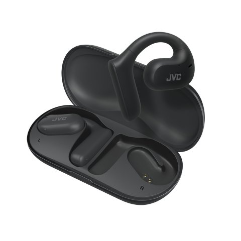 Auricular Deportivo Bluetooth Jvc Ha-np35t-b-u Tws 17h Ipx4 Microfono Escucha El Entorno Azul