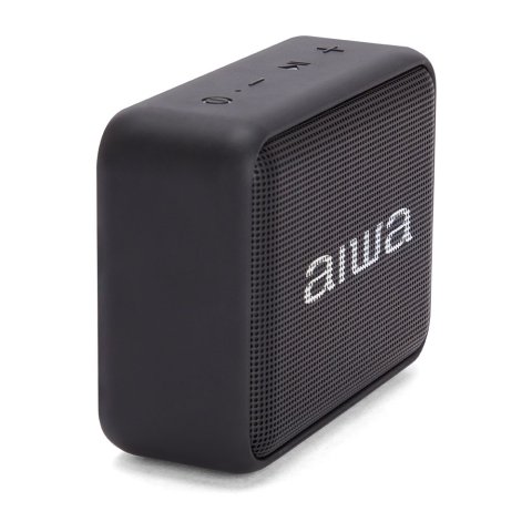 Altavoz Bluetooth Portable Aiwa Bs-200bkmkiii Tws Bt 5.3 6w Rms Fm Usb Ipx6 Bateria 12h Negro