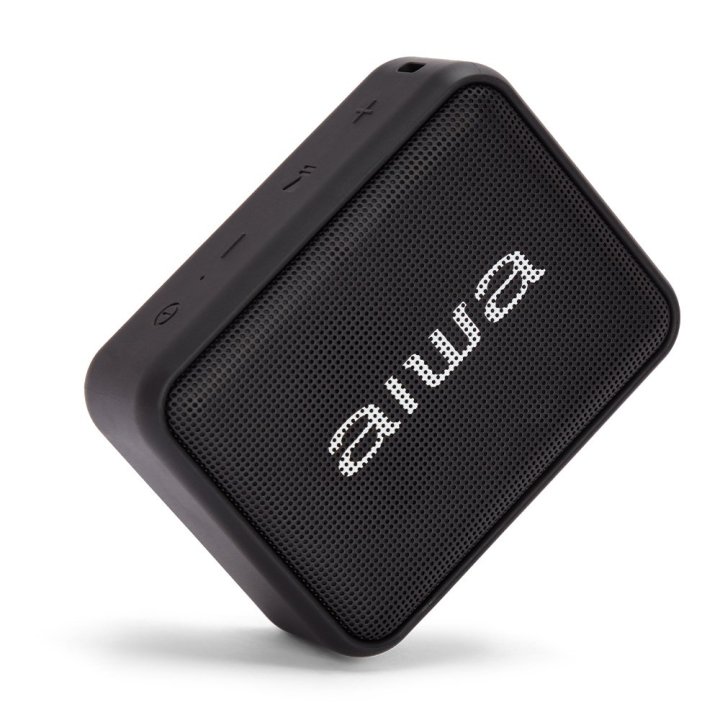 Altavoz Bluetooth Portable Aiwa Bs-200bkmkiii Tws Bt 5.3 6w Rms Fm Usb Ipx6 Bateria 12h Negro