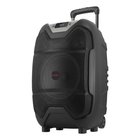 Altavoz Bluetooth Trolley Aiwa Kbtus-500 Bt 5.2 50w Rms Bateria Tws Jack 3.5mm 2xmic Guitarra Negro