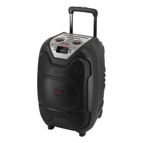 Altavoz Bluetooth Trolley Aiwa Kbtus-500 Bt 5.2 50w Rms Bateria Tws Jack 3.5mm 2xmic Guitarra Negro